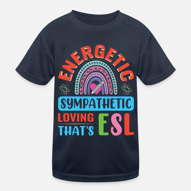 ESL-Lehrer ESL Unterricht Kinder Funktions-T-Shirt