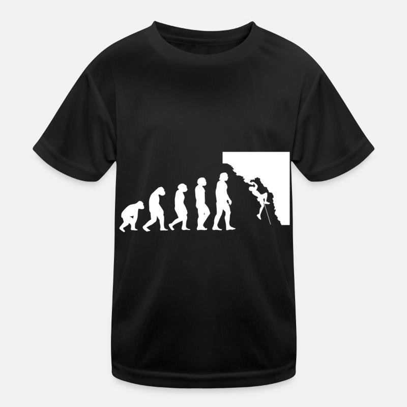 Evolution Kletterer Kinder Funktions-T-Shirt