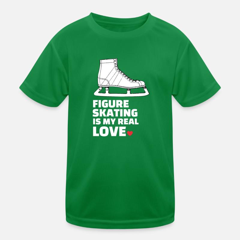 Figure skating Kids Functional T-Shirt