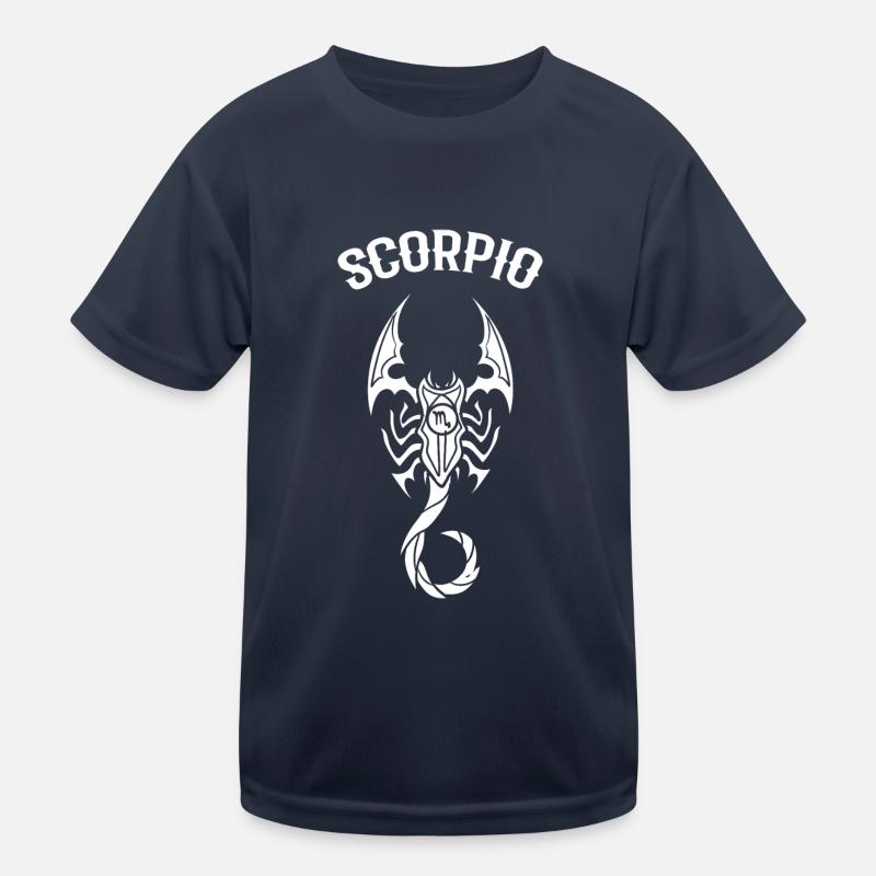 Scorpio Fortune Teller Kids Functional T-Shirt
