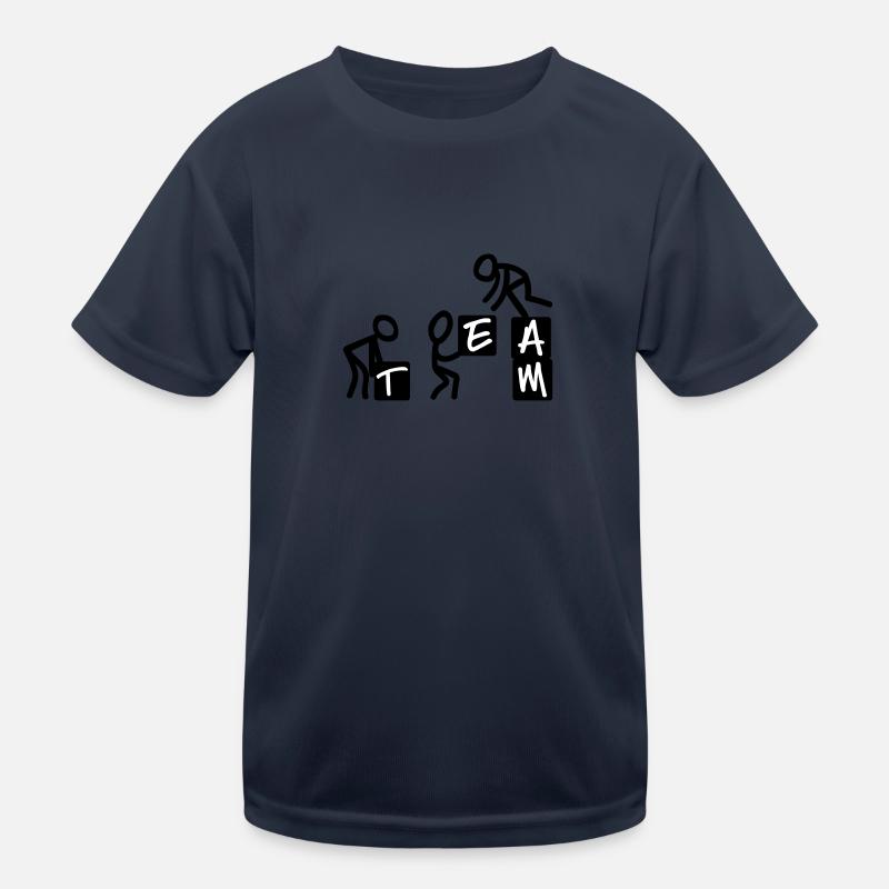 TEAM Kinder Funktions-T-Shirt