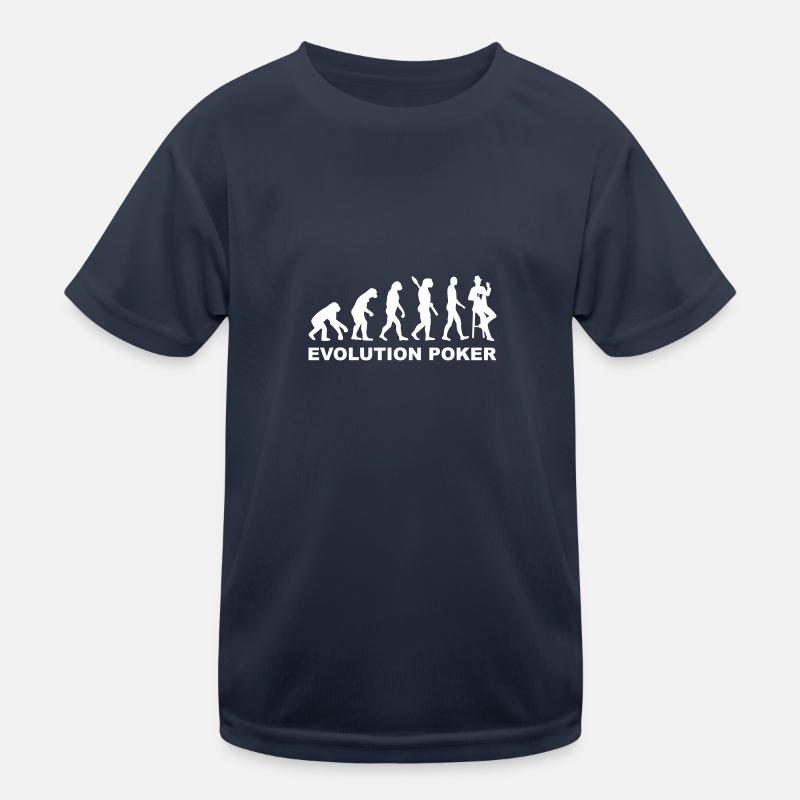 Evolution Poker T-shirt sport Enfant
