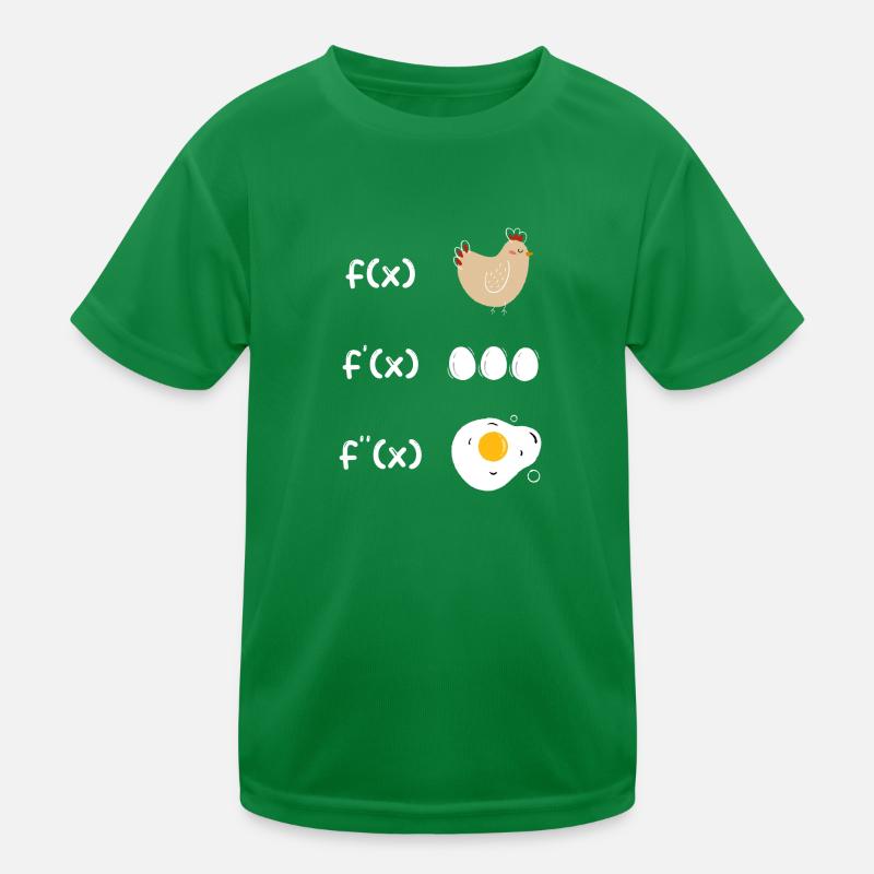 Ableitung Funktion Huhn Mathe Kinder Funktions-T-Shirt