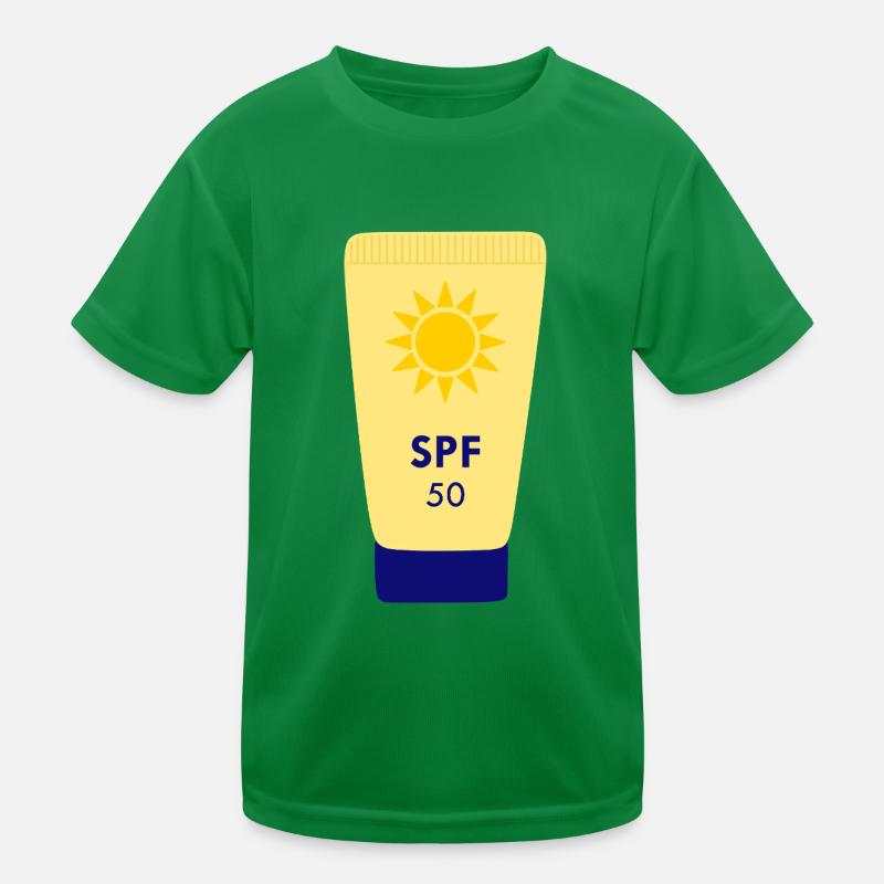 spf 50 sunscreen Kids Functional T-Shirt