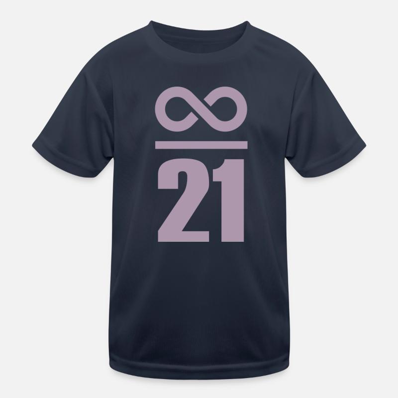 Infinite by 21 million Bitcoin Kids Functional T-Shirt