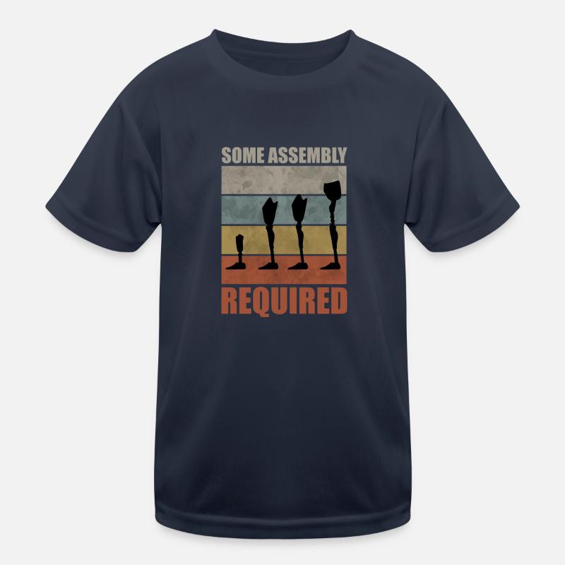 Prothèse Amputée Invalidité Cadeau T-shirt sport Enfant