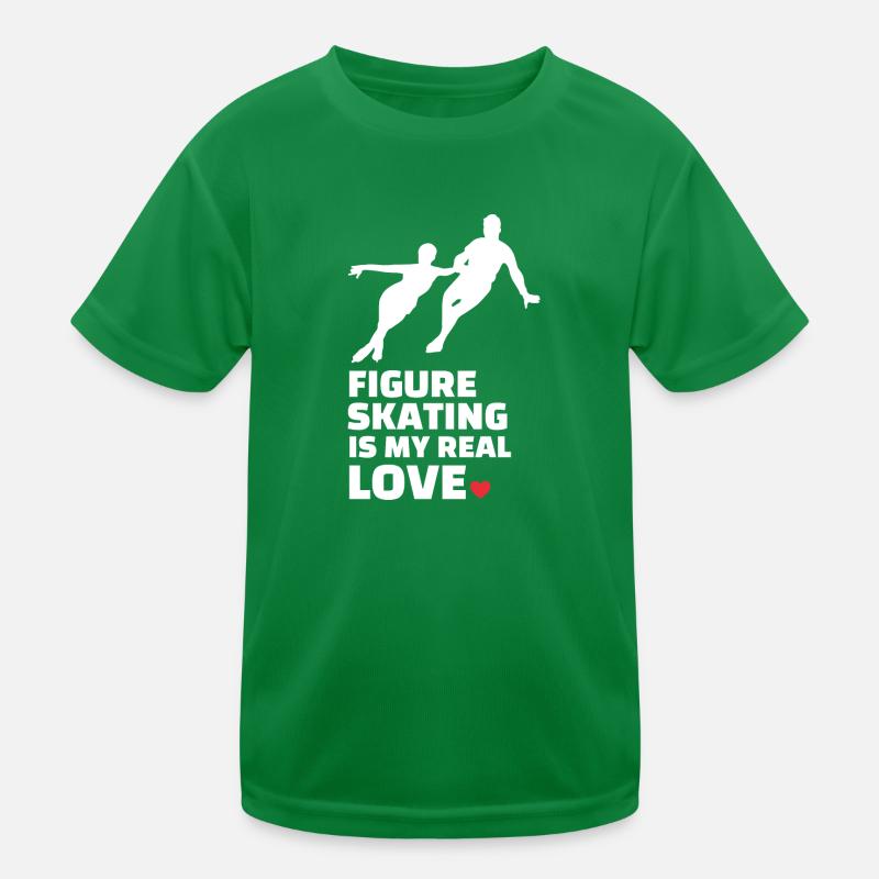 Figure skating Kids Functional T-Shirt