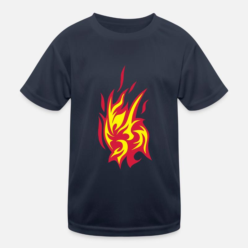 flame flame Kids Functional T-Shirt