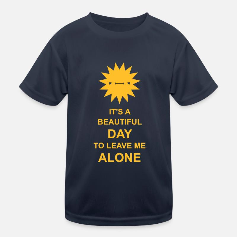 leave me alone day Kids Functional T-Shirt