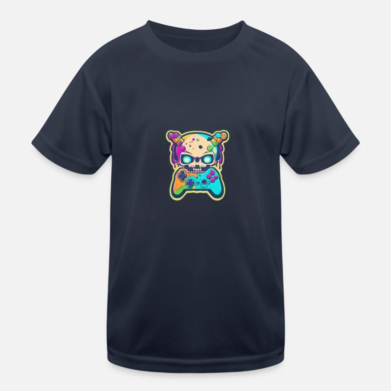 Skullhead Controller Kids Functional T-Shirt