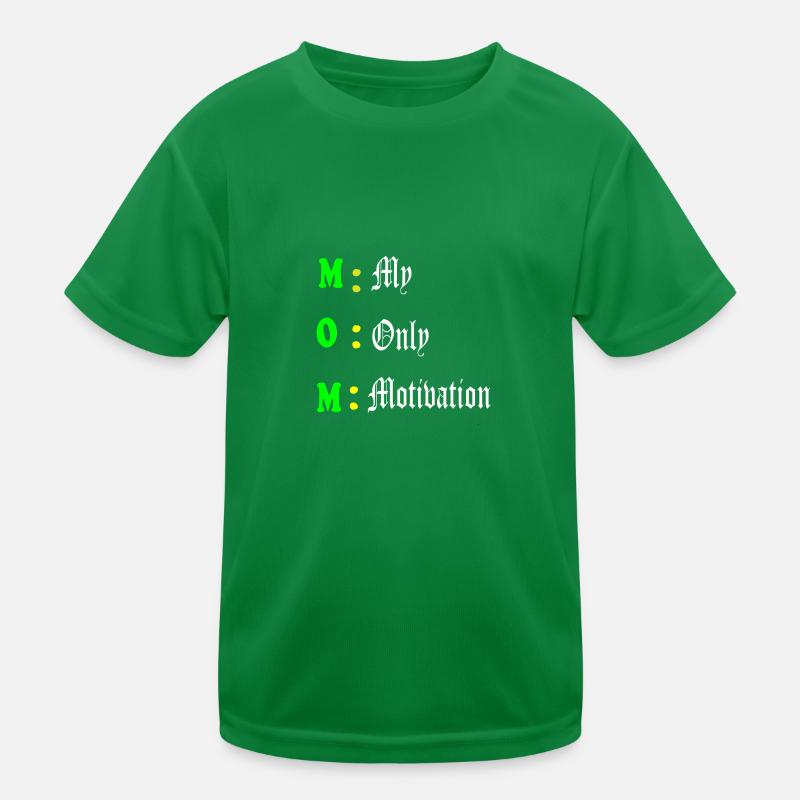 Motivationsdesign der Mutter Kinder Funktions-T-Shirt