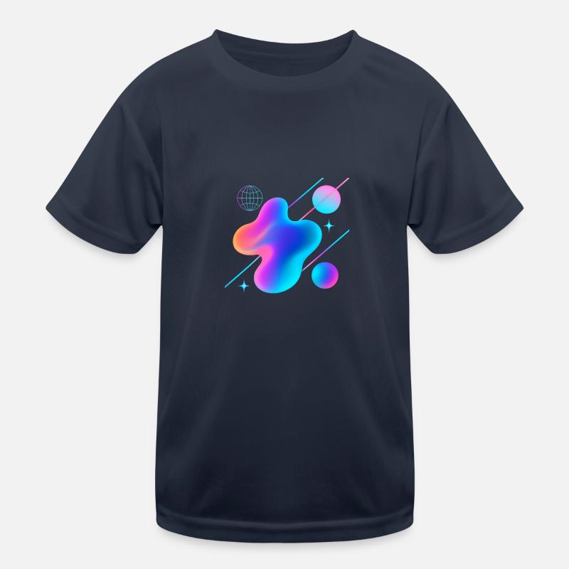 Abstract Kids Functional T-Shirt