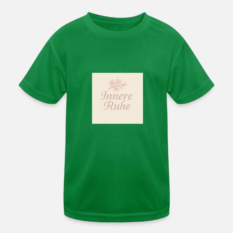 Innere Ruhe - Inner Peace Kinder Funktions-T-Shirt