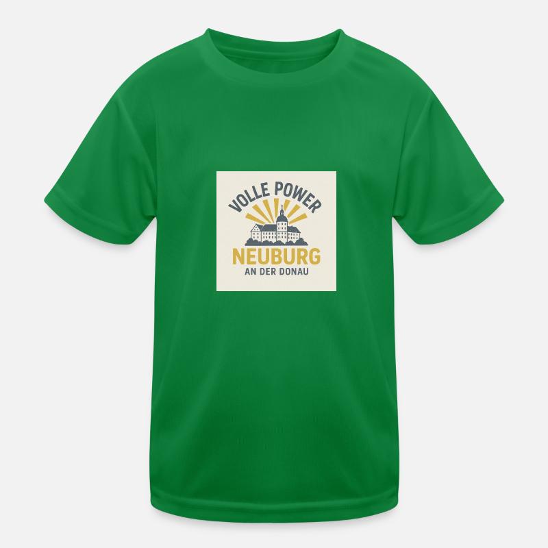 Volle Power Neuburg Kinder Funktions-T-Shirt