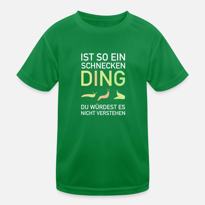 Is such a snail thing, you wouldn't Kids Functional T-Shirt