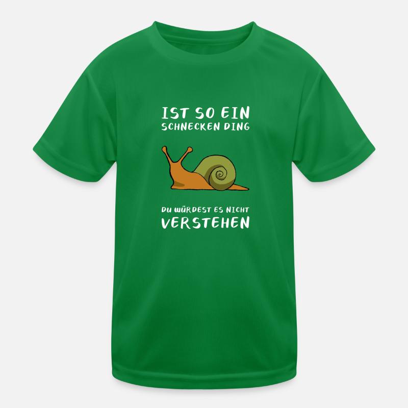 Is such a snail thing, you wouldn't Kids Functional T-Shirt