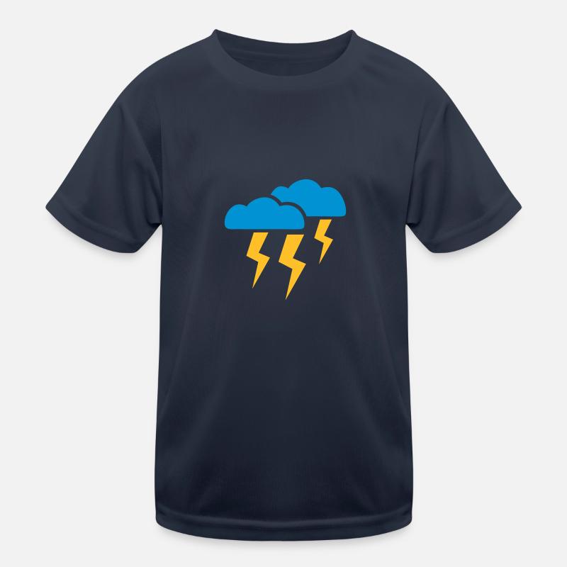 Thunderstorm Kids Functional T-Shirt