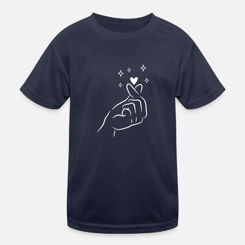Finger Heart Korean K Pop Kids Functional T-Shirt