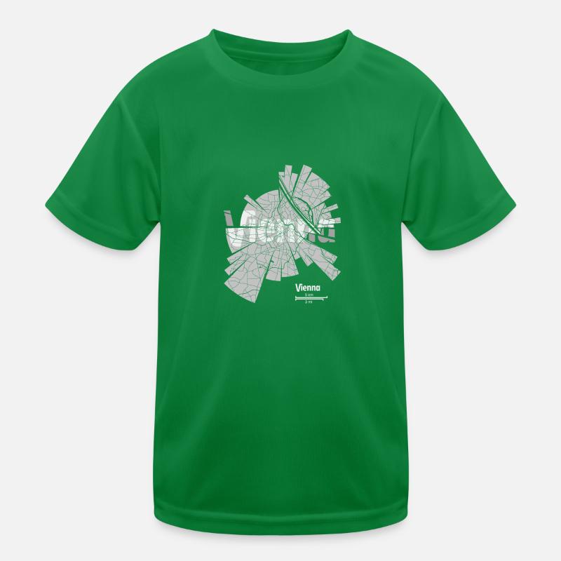 Vienna Map Kids Functional T-Shirt
