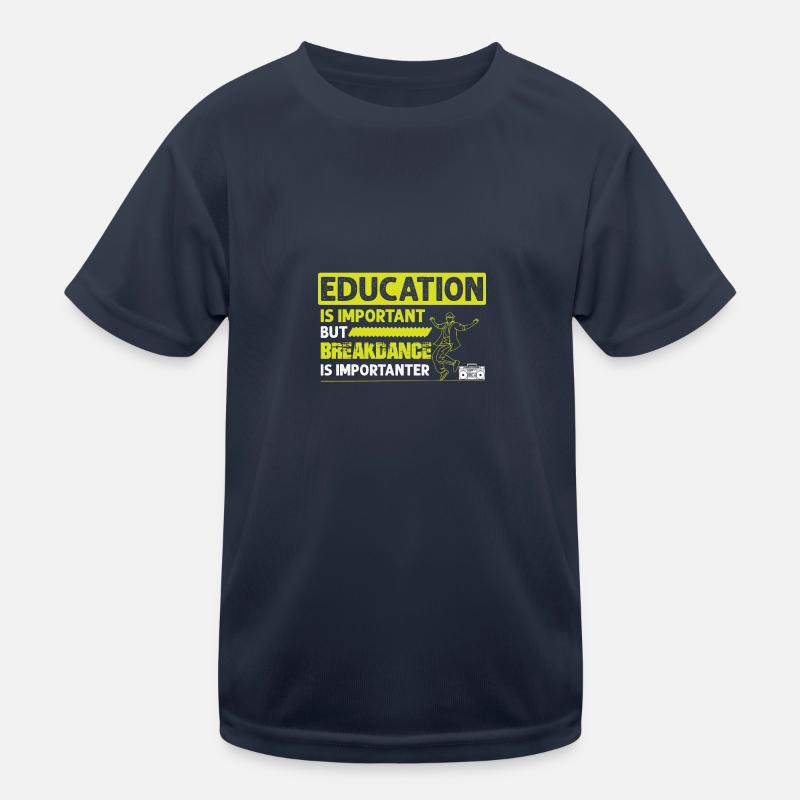 bildung breakdance Kinder Funktions-T-Shirt