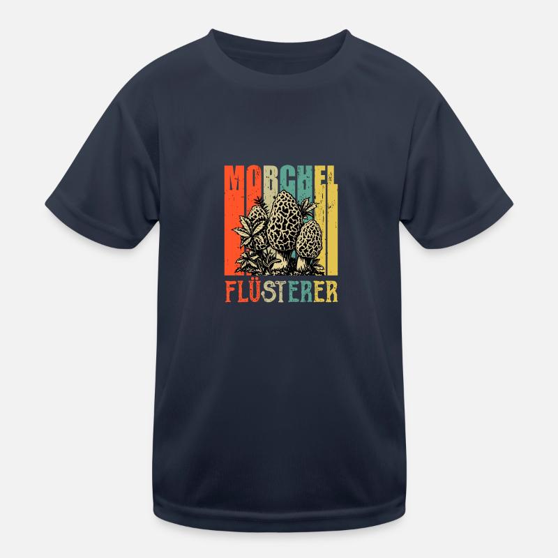 Morchel Flüsterer Kinder Funktions-T-Shirt