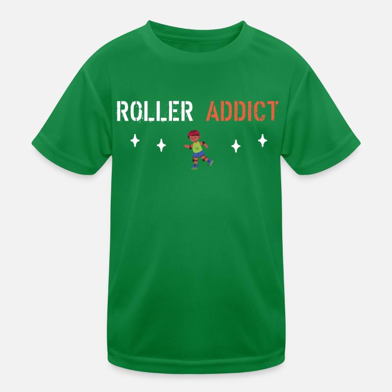 Roller addict T-shirt sport Enfant