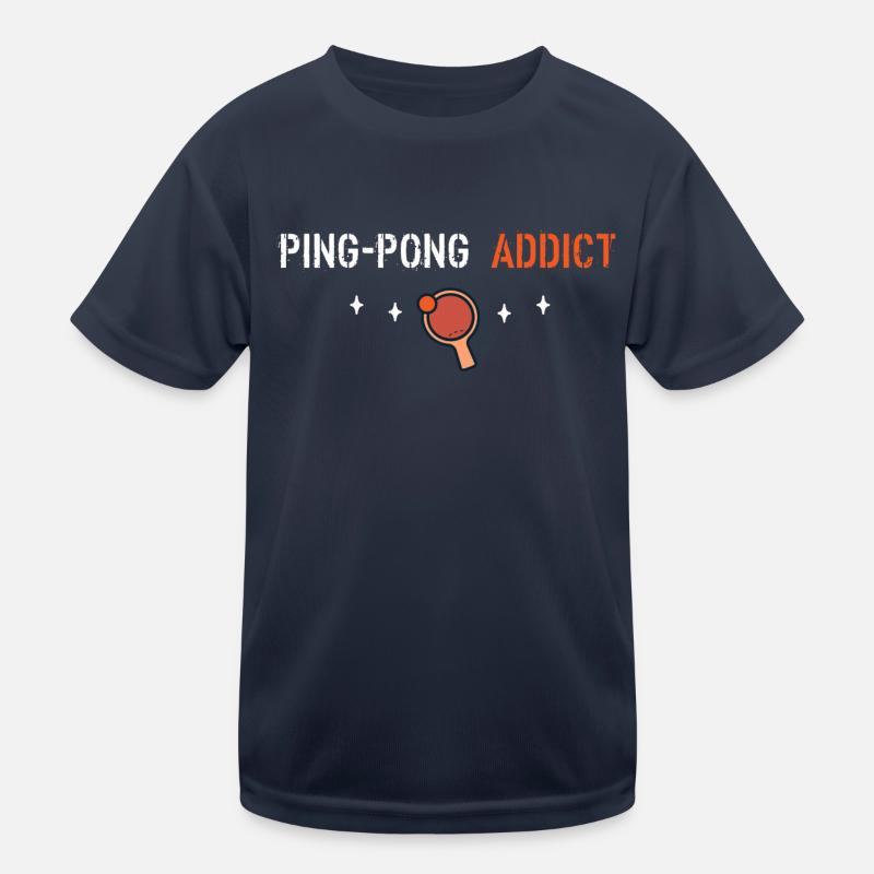 Ping pong addict Kids Functional T-Shirt