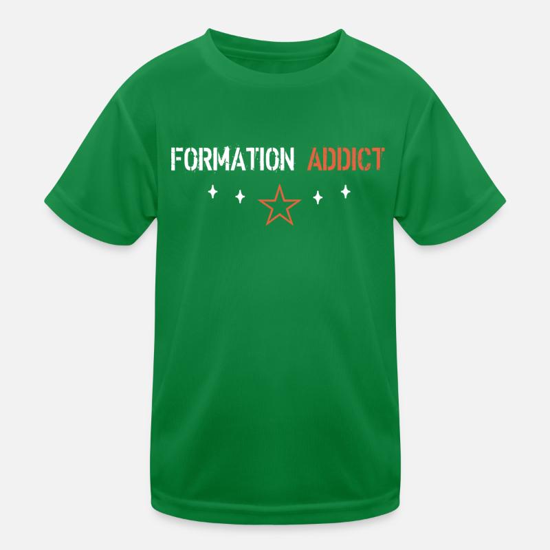 Sucht-Training Kinder Funktions-T-Shirt