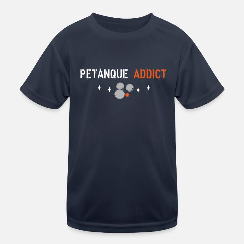 Petanque addict Kids Functional T-Shirt