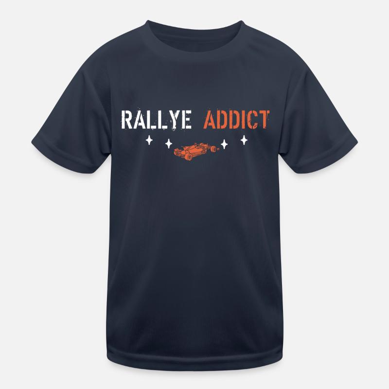 Rally addict Kids Functional T-Shirt