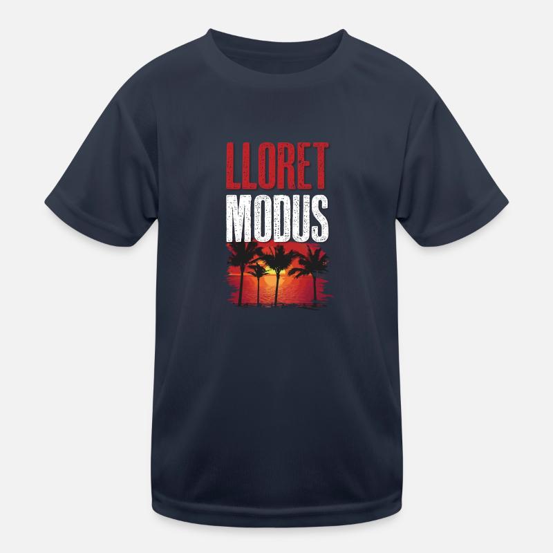 Lloret De Mar Modus Kinder Funktions-T-Shirt