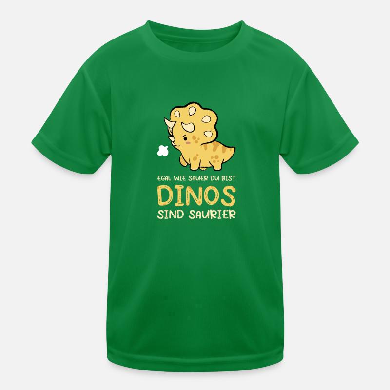 Dino Dinosaurier Trex Urzeit Geschenk Kinder Funktions-T-Shirt
