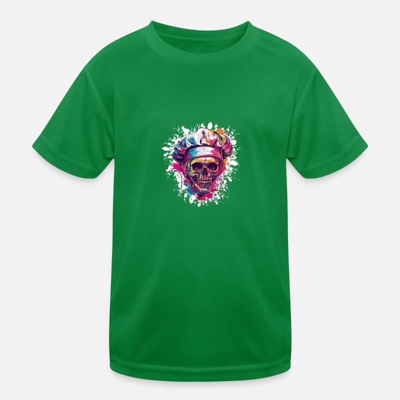 Crâne de chef T-shirt sport Enfant
