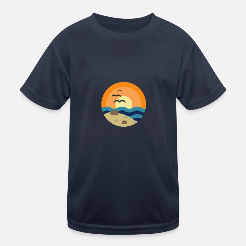 Beach Kids Functional T-Shirt