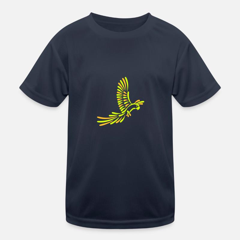 Papagei Kinder Funktions-T-Shirt