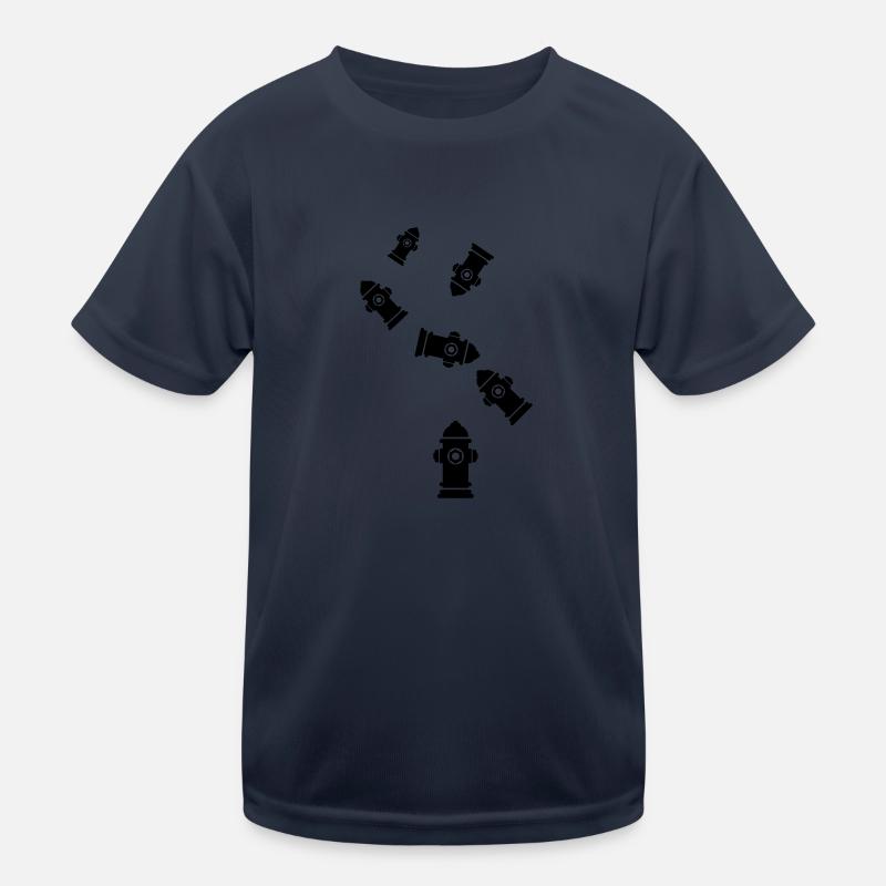 Hydrant Icon Kids Functional T-Shirt