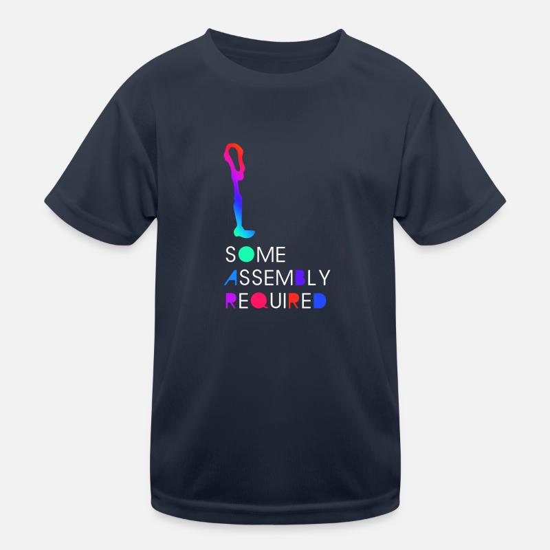 Prothèse Amputée Invalidité Cadeau T-shirt sport Enfant
