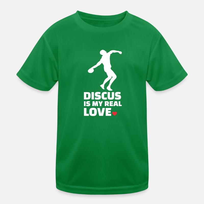 Diskus Kinder Funktions-T-Shirt