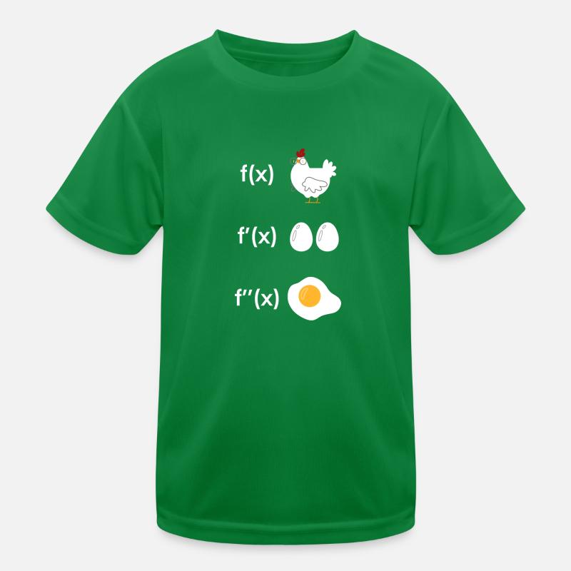Ableitung Funktion Huhn Mathe Kinder Funktions-T-Shirt