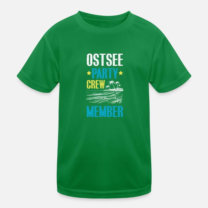 Ostsee Party Crew Kids Functional T-Shirt