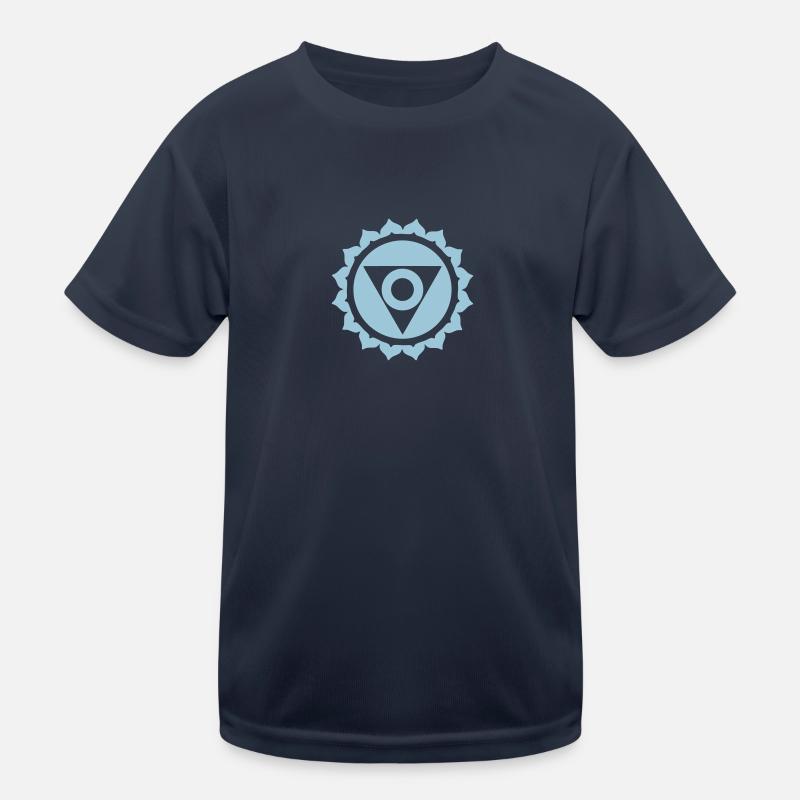 Chakra Vishuddha / throat chakra Kids Functional T-Shirt