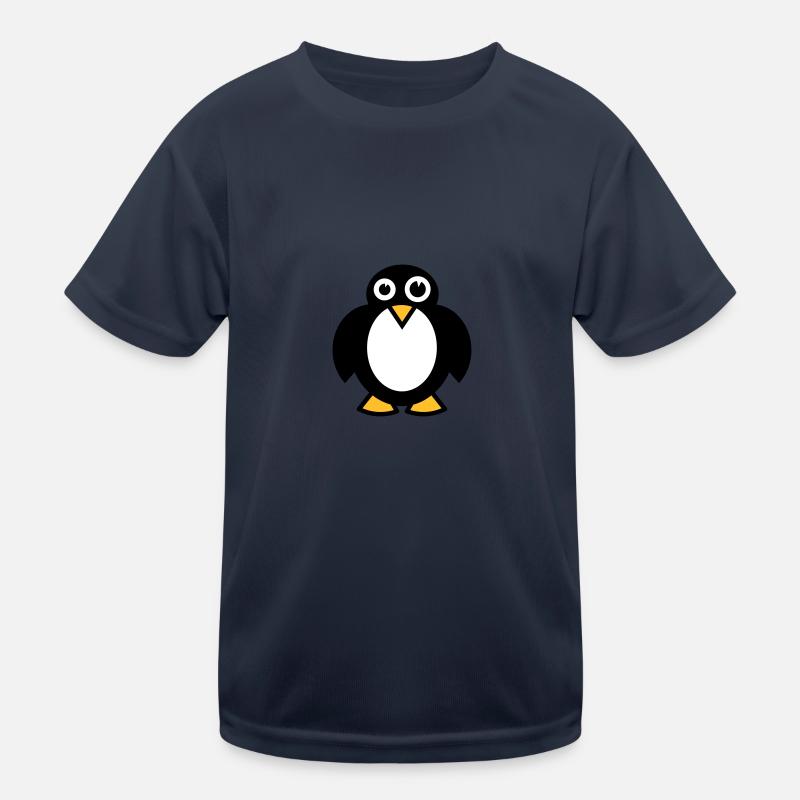 Lustiger Pinguin Kinder Funktions-T-Shirt