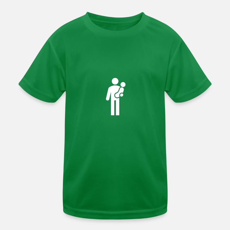 Papa avec bébé T-shirt sport Enfant