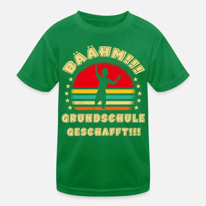 Bäähm Grundschule ist Geschafft Schulkinder Schule Kinder Funktions-T-Shirt