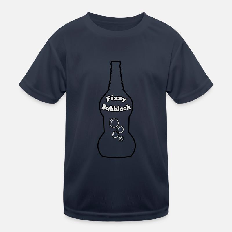 Zohan - Fizzy Bubblech / Bubbele - Kinder Funktions-T-Shirt - Navy