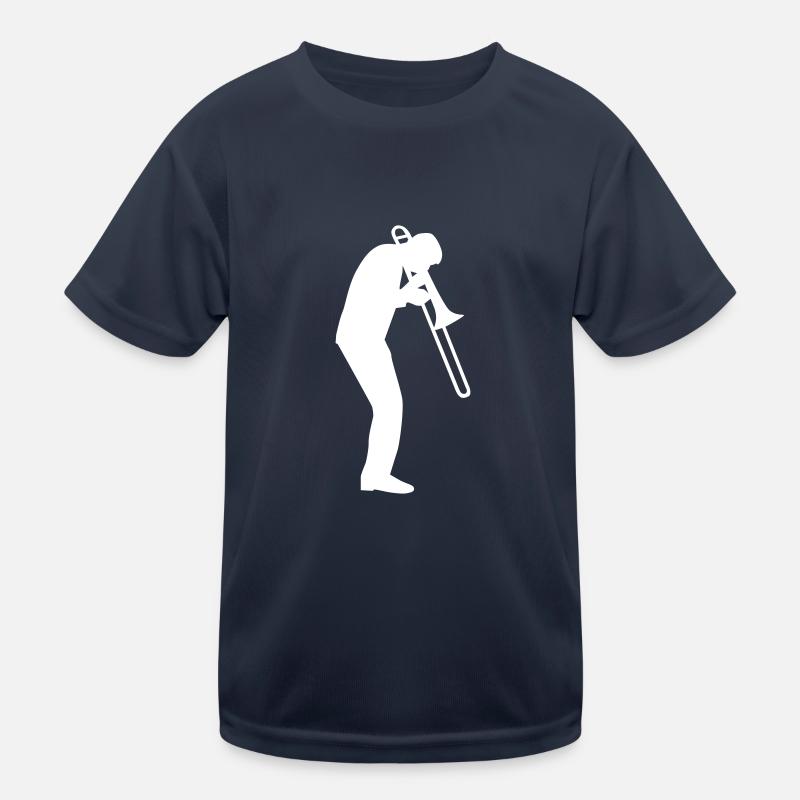 Posaune Kinder Funktions-T-Shirt