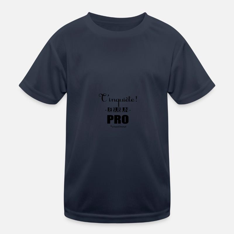 Procrastinateur T-shirt sport Enfant