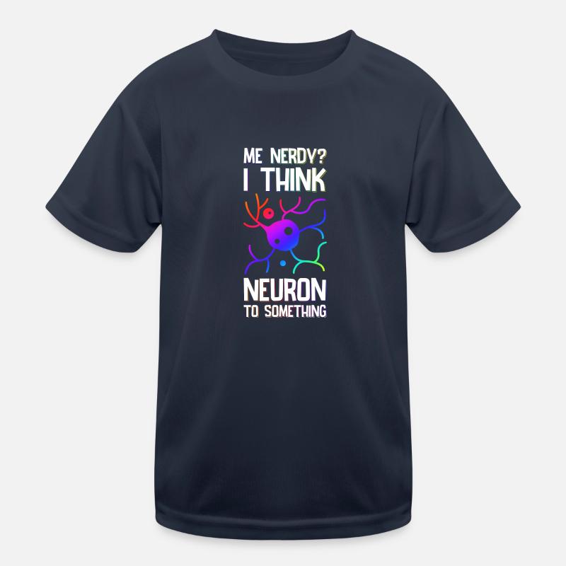 Neurone Neuronon Enseignant Cadeau T-shirt sport Enfant
