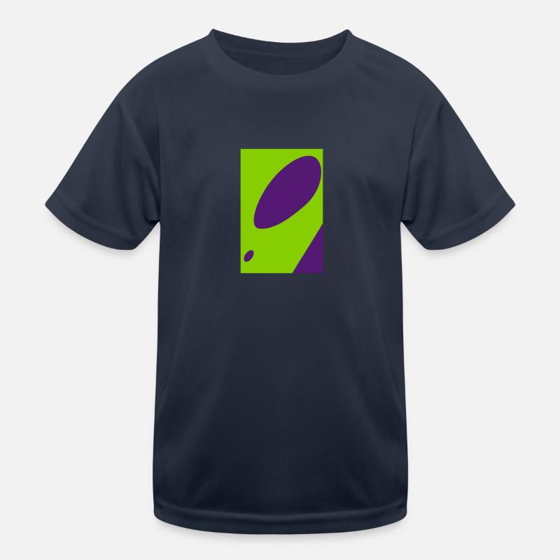 Creative Abstract Alien Kids Functional T-Shirt