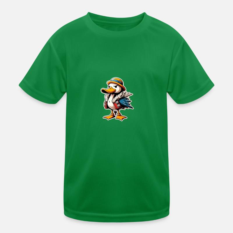 Duck seeks quarrel Kids Functional T-Shirt
